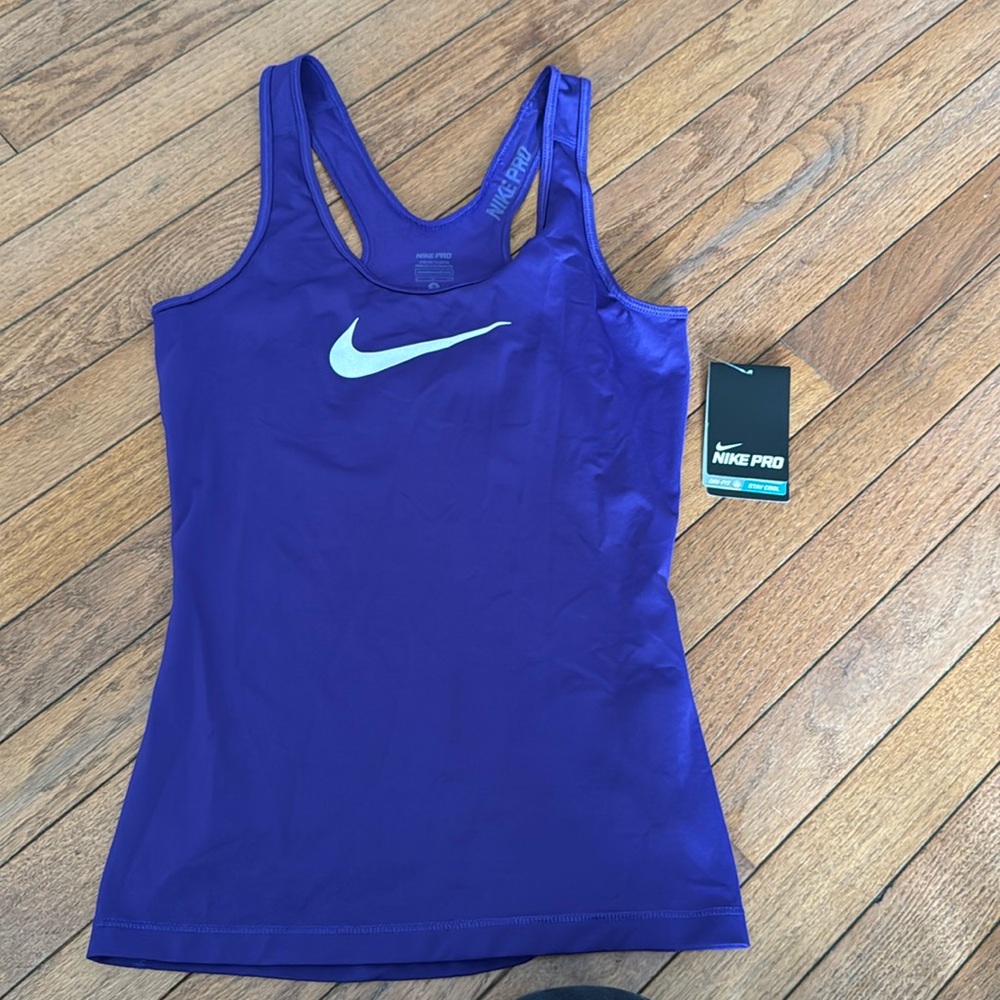 Brand new Nike DRI-FIT purple tank top.